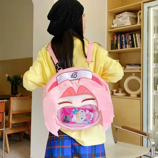 Kawaii ninja girl Plushie Backpack