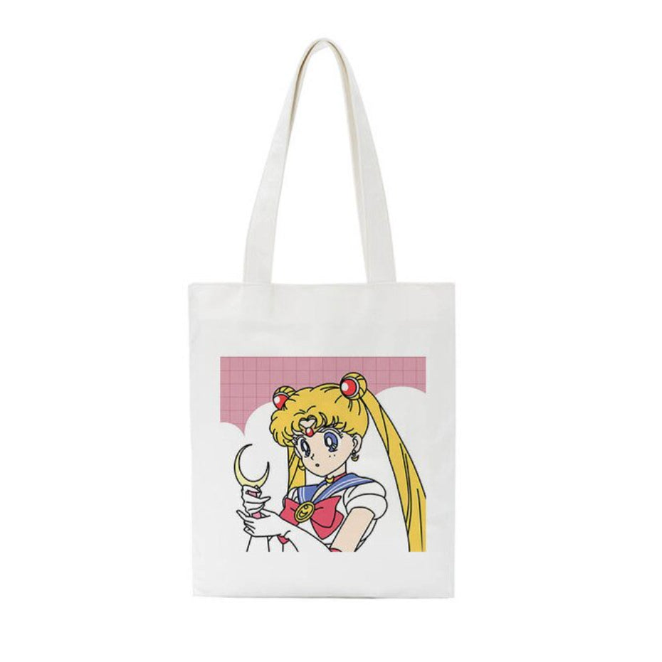 Magical girl tote bag