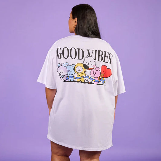 BT21 Good Vibes T-Shirt Dress
